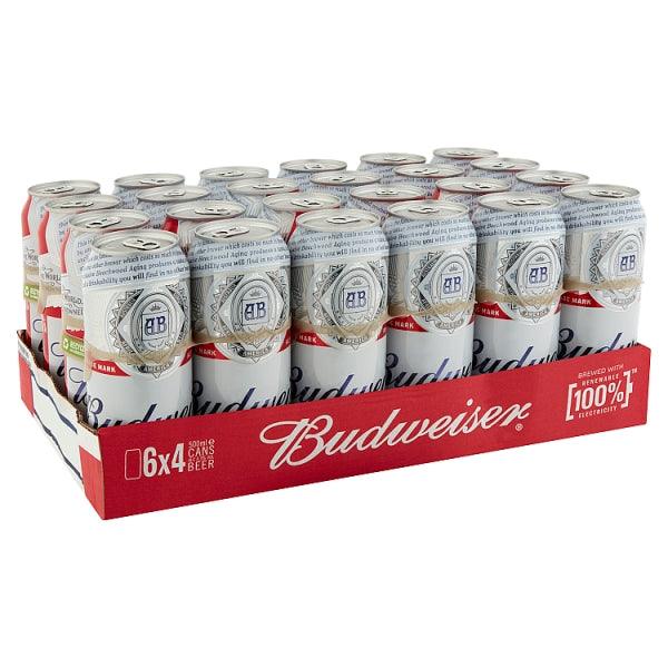 5014379012170_3 Budweiser Beer 330-355 ml Bottle & Can: