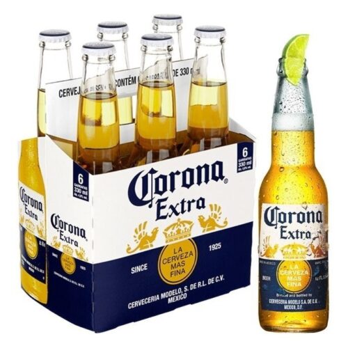 Corona Extra Beer 500 ml Bottle & Can: