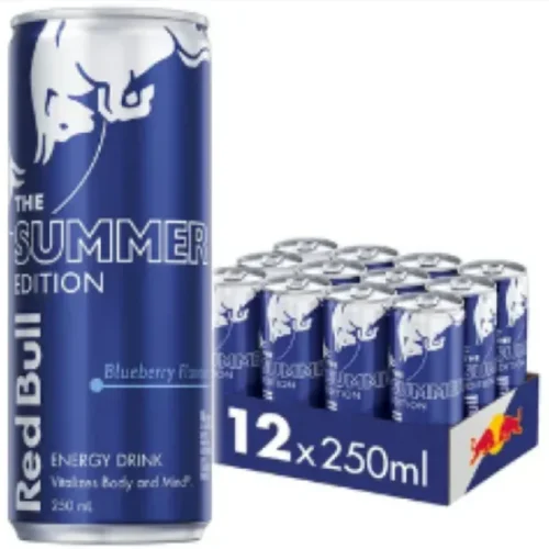 Red Bull Blue Edition Blueberry 250ml Can :