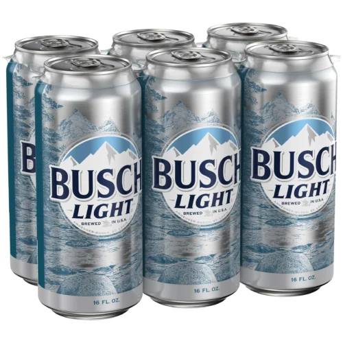 Busch Light Beer 500 ml Bottle & Can:
