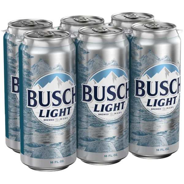 Busch Light Beer 500 ml Bottle & Can: