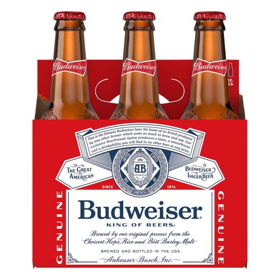 original-518 Budweiser Beer 500 ml Bottle & Can: