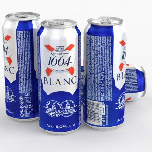 kronenbourg 1664 Blanc Beer 330-355 ml Bottle & Can: