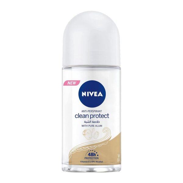 NIVEA CLEAN PROTECT ROLL ON 50ML !