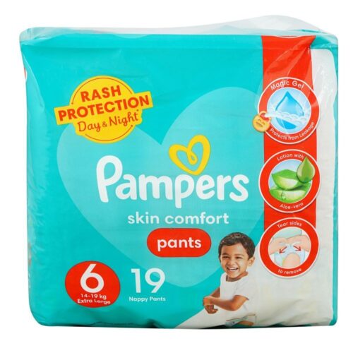 HYGIEN PAMPERS BABY DRY PANTS 19 PC. N?6 (15+KG):
