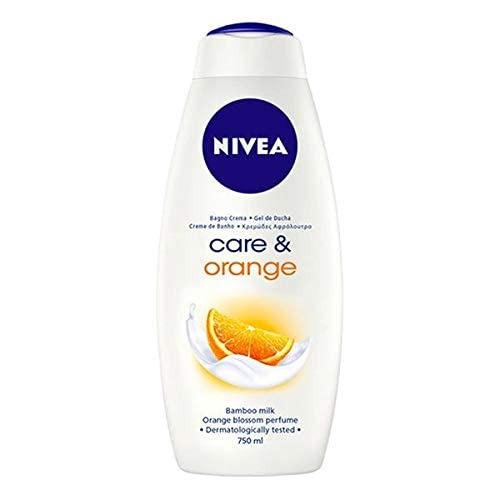 31dcozRvbcL NIVEA SHOWER GEL 750ML CARE & ORANGE.