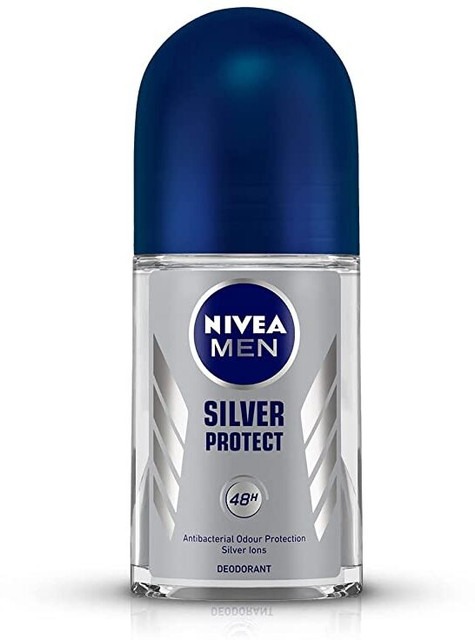 NIVEA ROLL ON 50ML MENS SILVER PROTECT