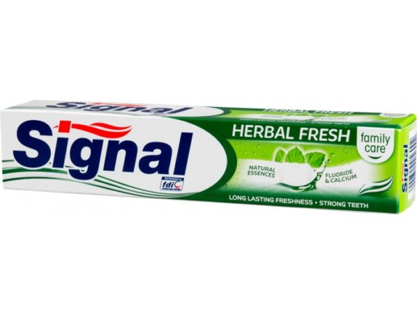 SIGNAL TOOTHPASTE 75ML FAMILY HERBAL FRESH: