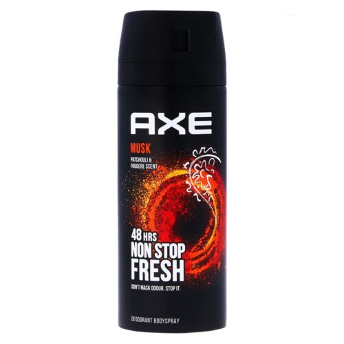 618P1 psM5L AXE DEO BODY SPRAY 150ML MUSK:
