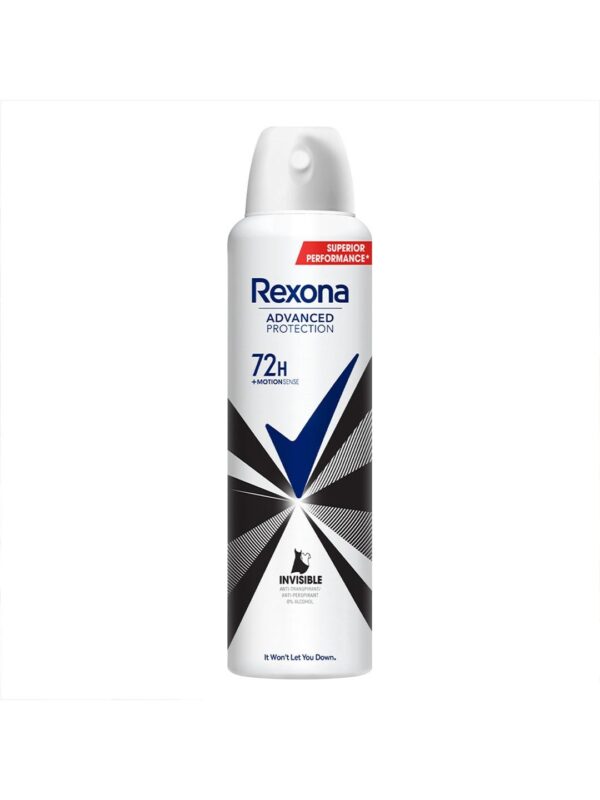 REXONA DEO SPRAY 250ml ANTI BACTERIAL INVISIBLE :