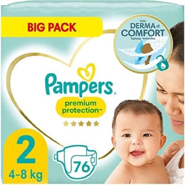 PAMPERS PREMIUM PROTECTION 31 PC. N?2 (4-8 KG):