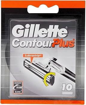 GILLETTE BLADES CONTOUR PLUS 10: