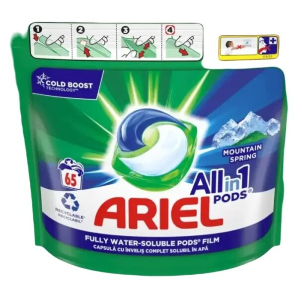 ARIEL PODS MOUNTAIN SPRING 65PCS:
